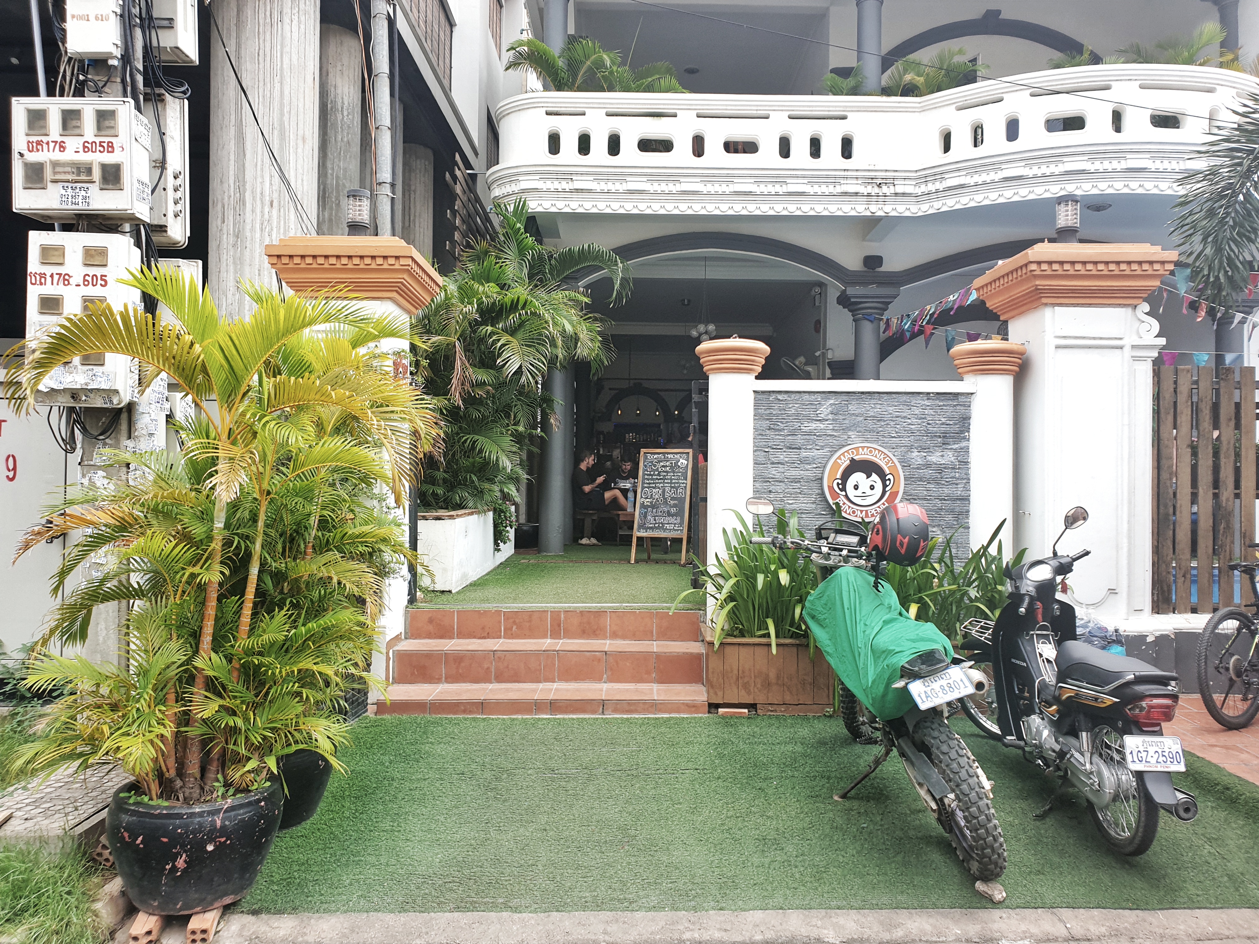 Mad Monkey hostel, Phnom Penh, Cambodia