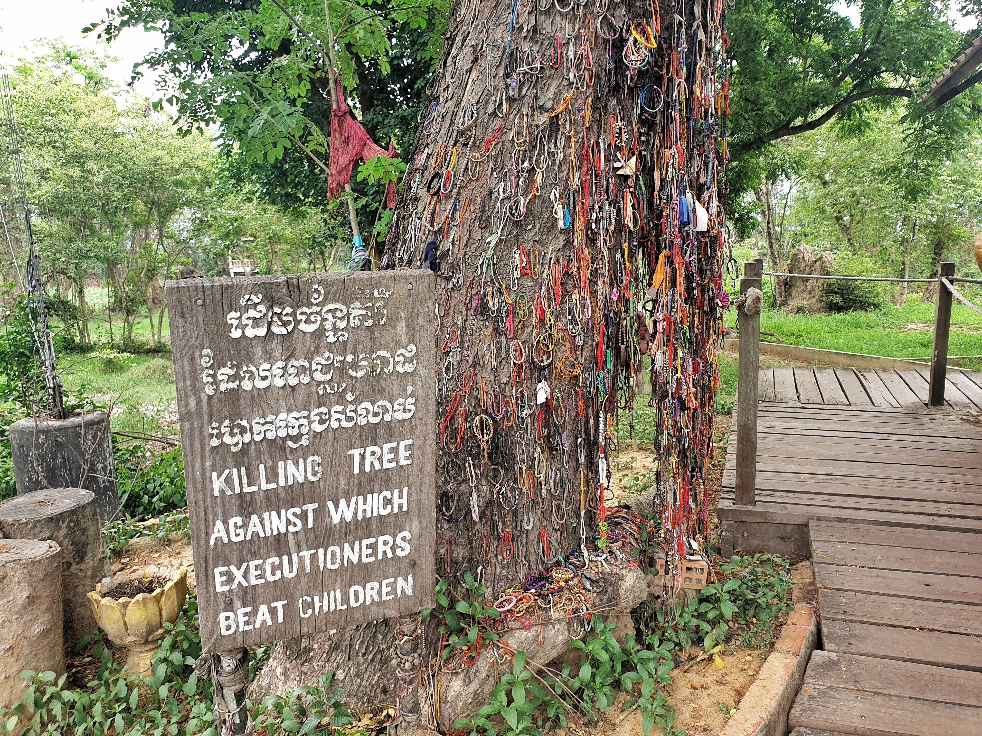 the killing fields, Phnom Penh, Cambodia