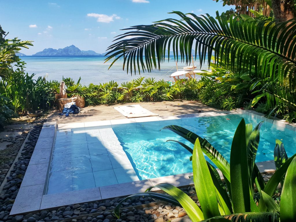 Frangipani El Nido pool