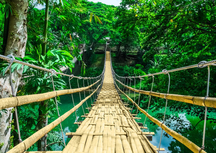 Bamboo Hanging Bridge, Bohol, Philippines