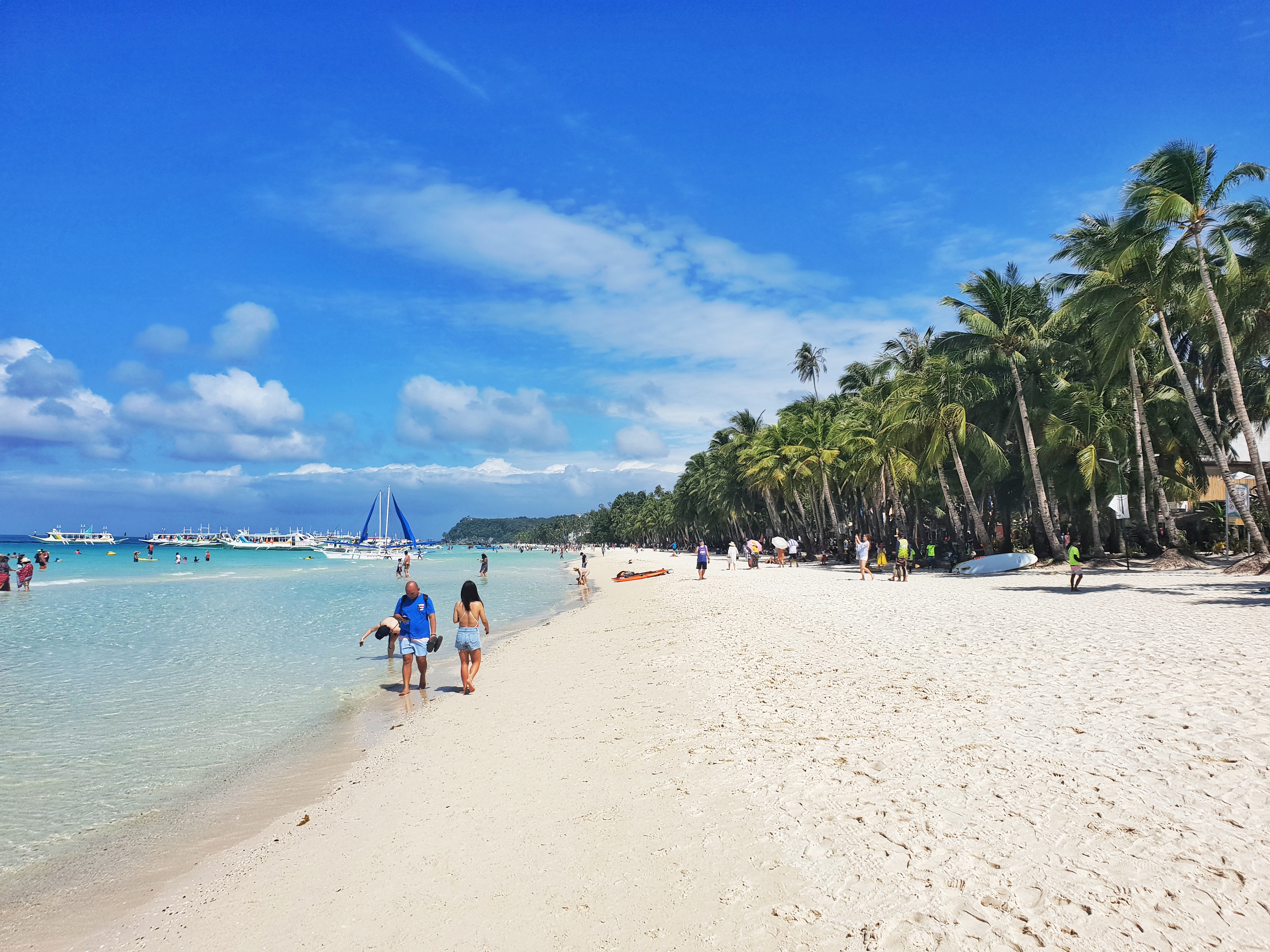 The District Boracay beach