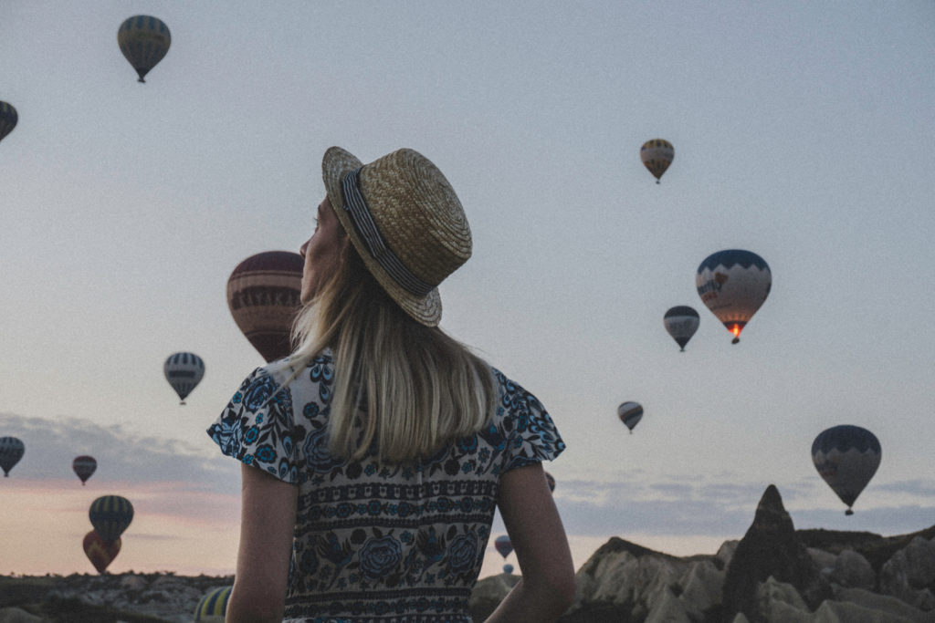 Breakfast with a view in Cappadocia