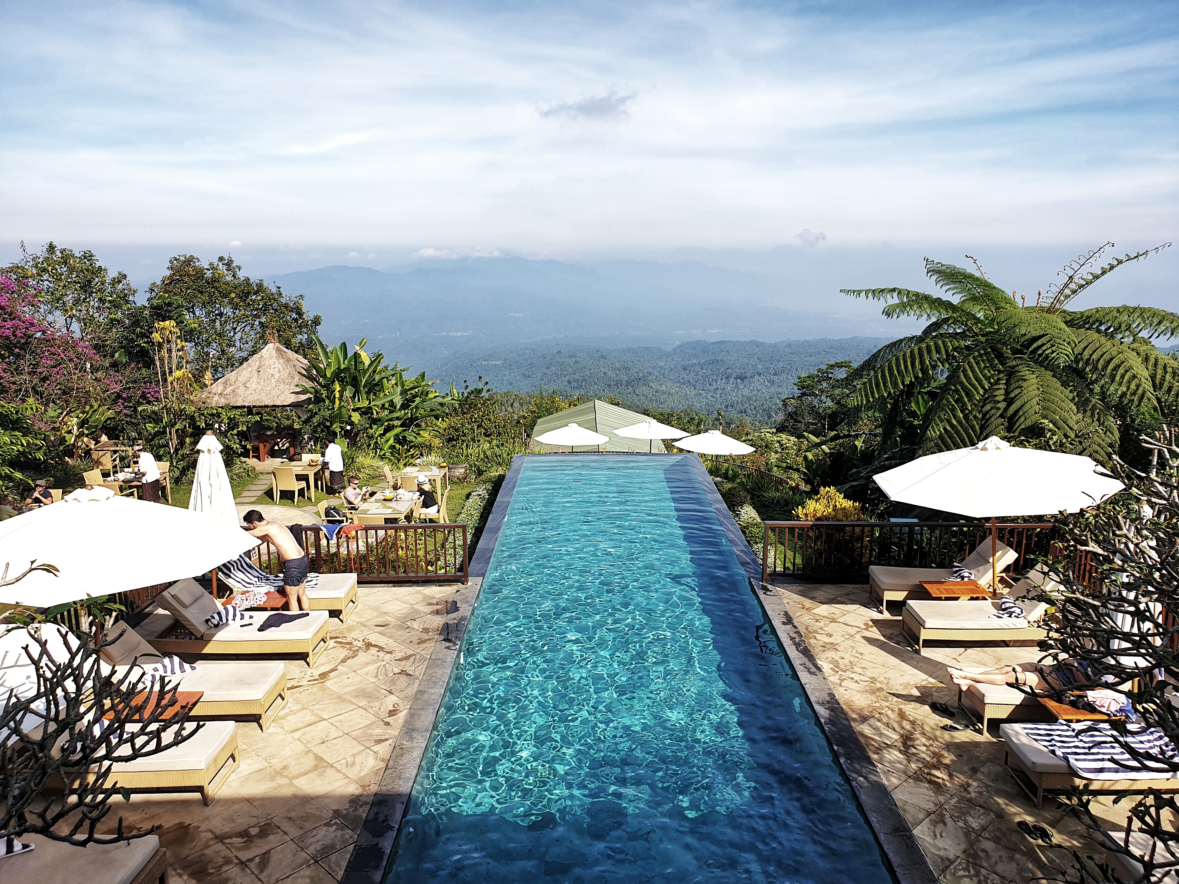 Infinity Pool, Munduk Moding Plantation, Munduk, Bali, Indonesia