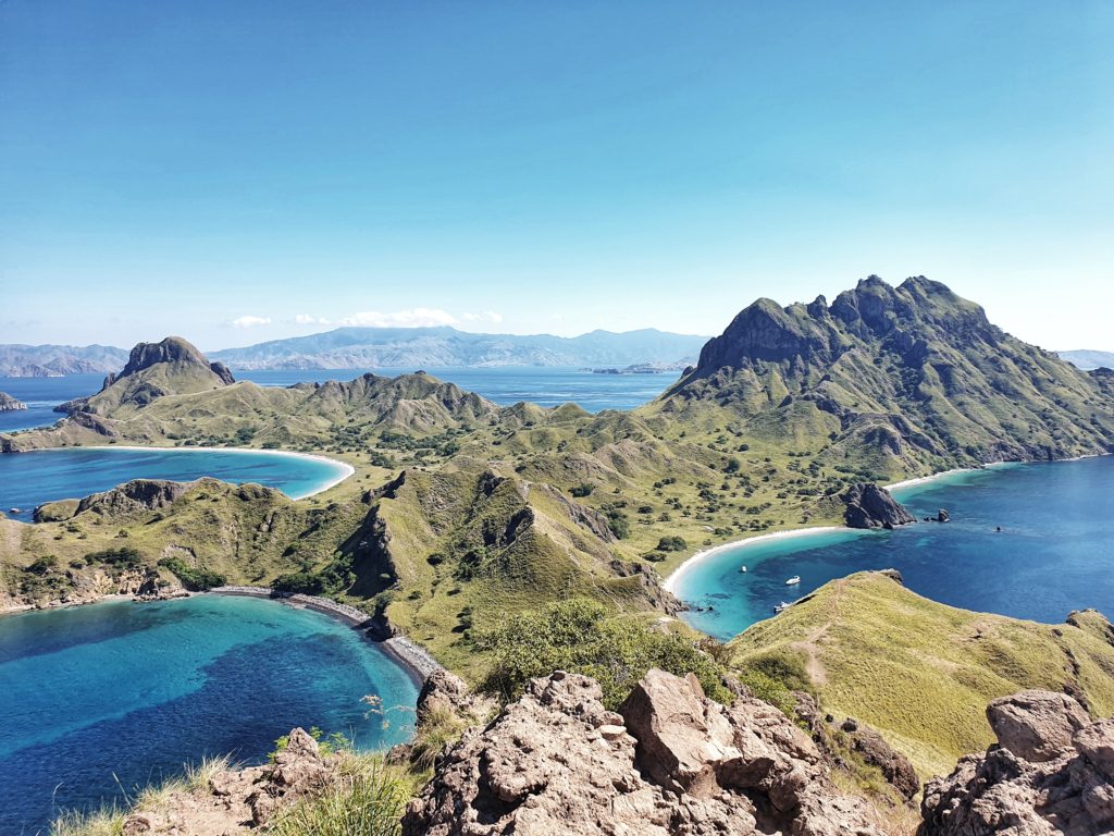 padar island, Indonesia