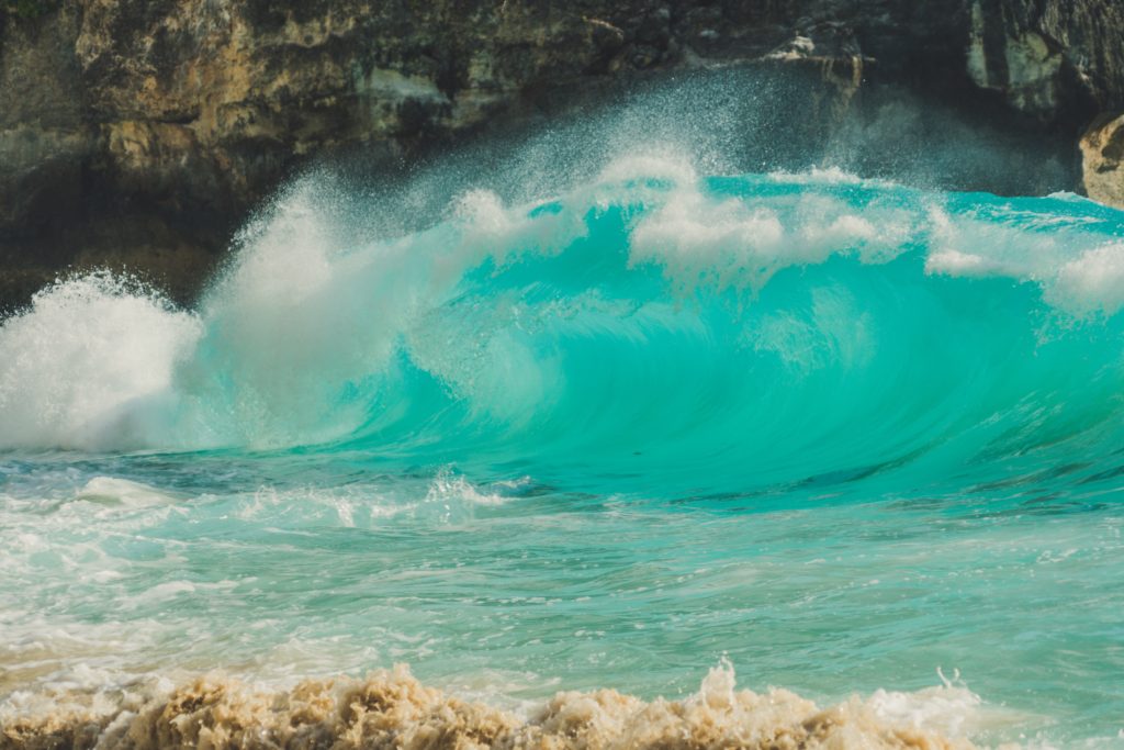 broken beach, Nusa Penida, Indonesia