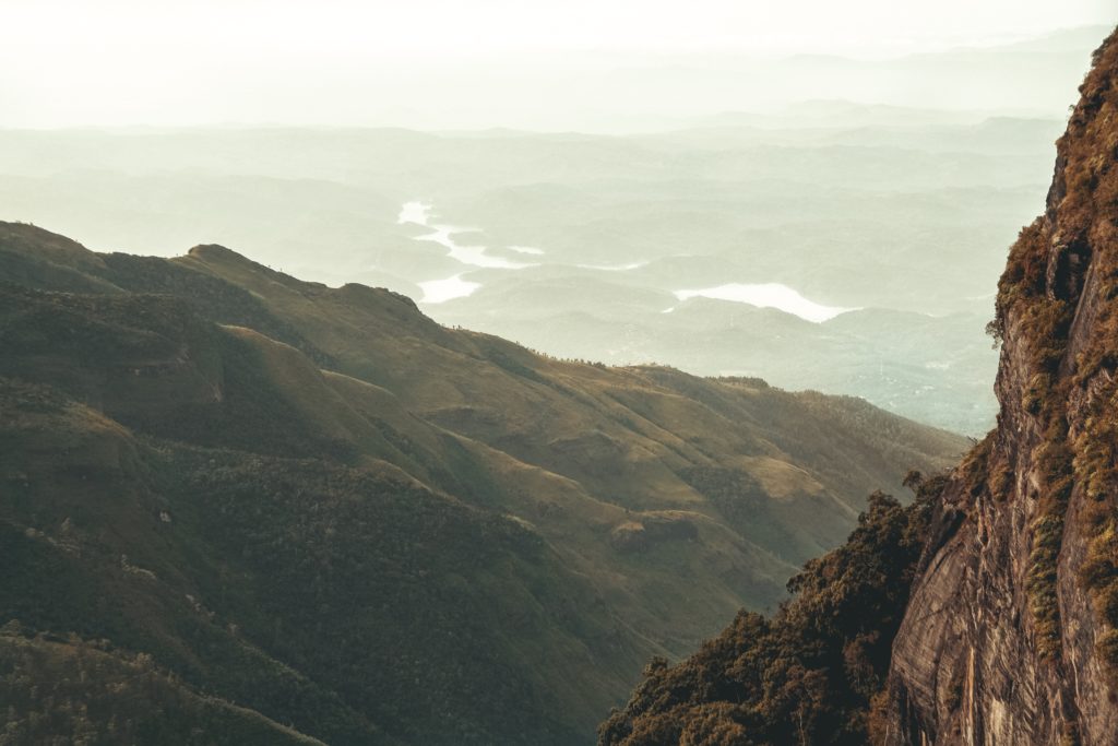 worlds end, nuwara eliya, Sri Lanka