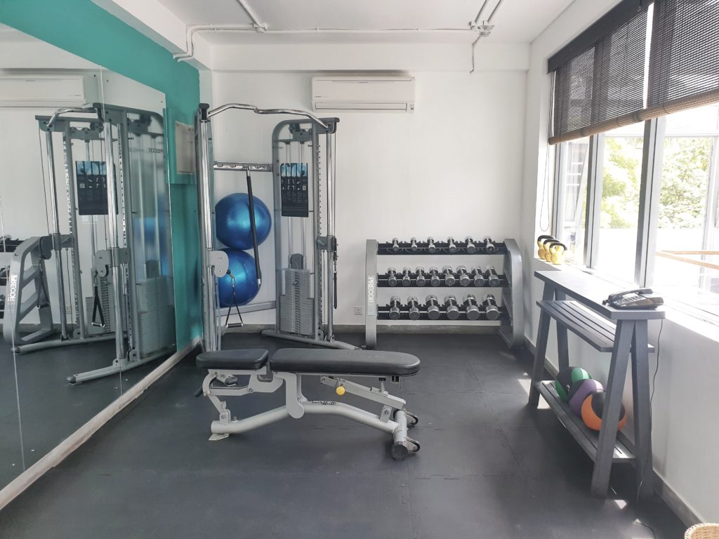 gym, The Owl & pussycat hotel, Unawatuna, Sri Lanka