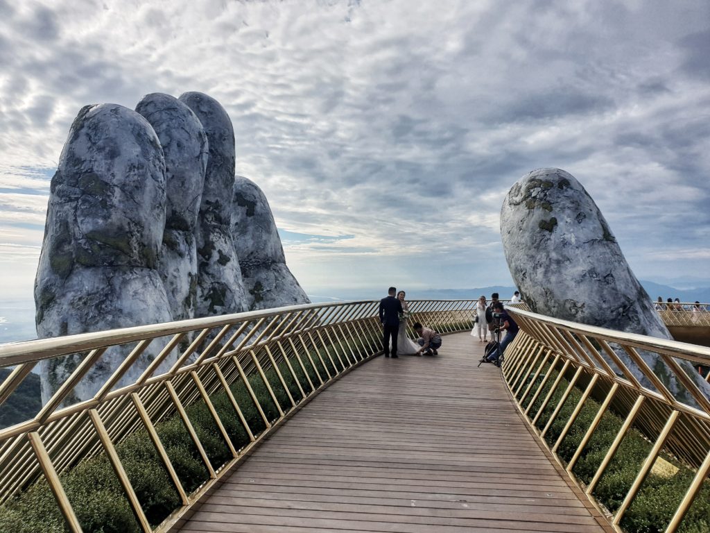 Golden Bridge, Ba Ha Hills, Danang, Vietnam