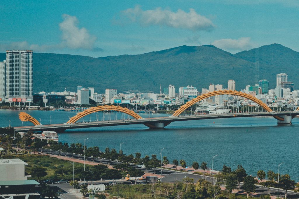 dragon bridge, Danang, Vietnam