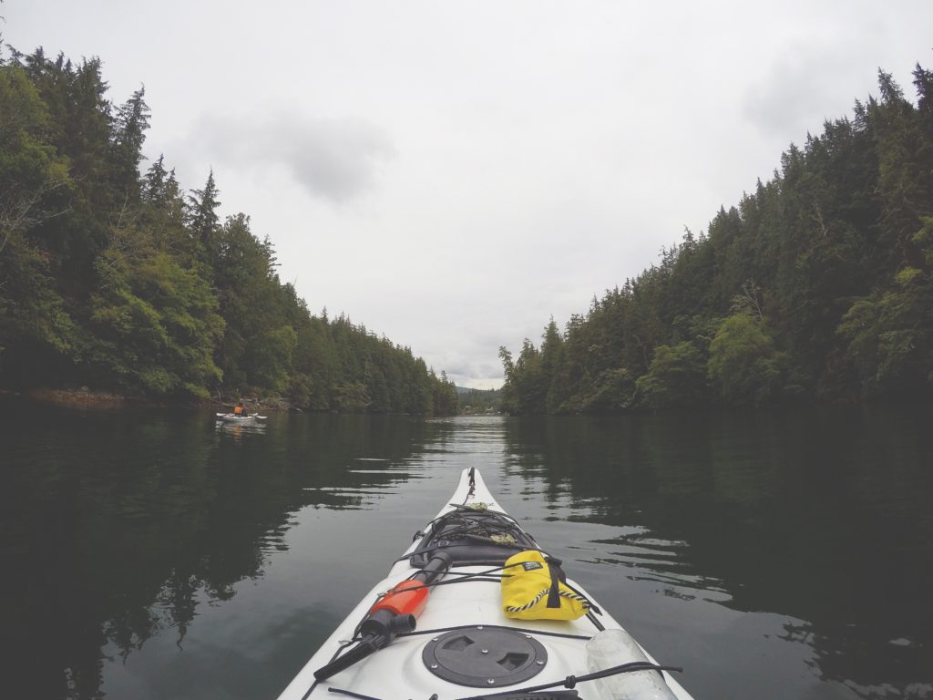 Kayaking, Sooke, Vancouver Island, Vancouver, Canada