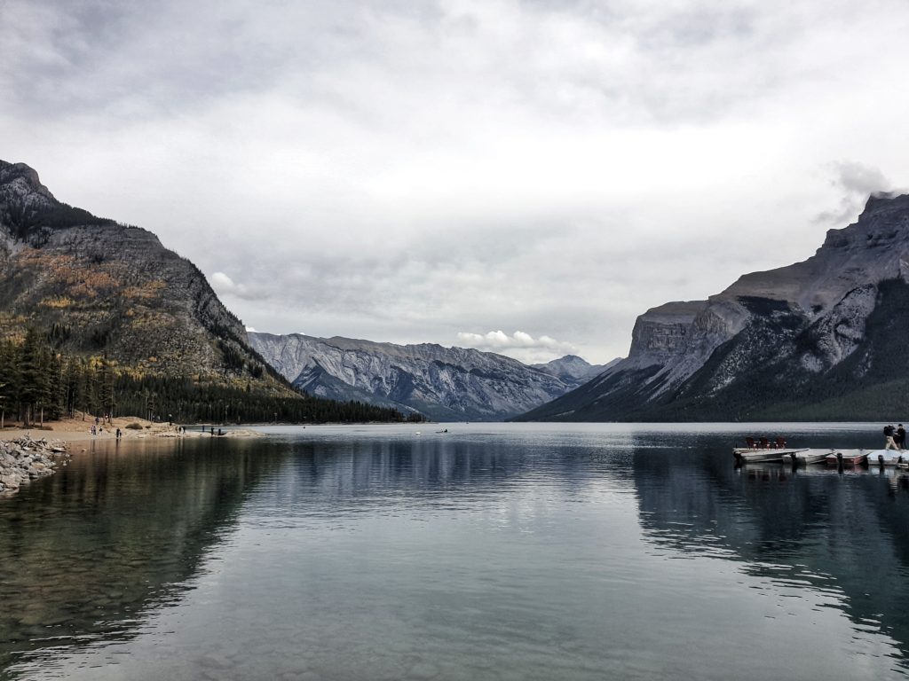 Cruise around Lake Minnewanka, Banff, Canada