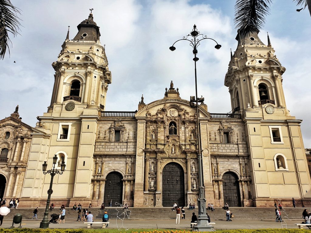 plaza de armas, lima, peru