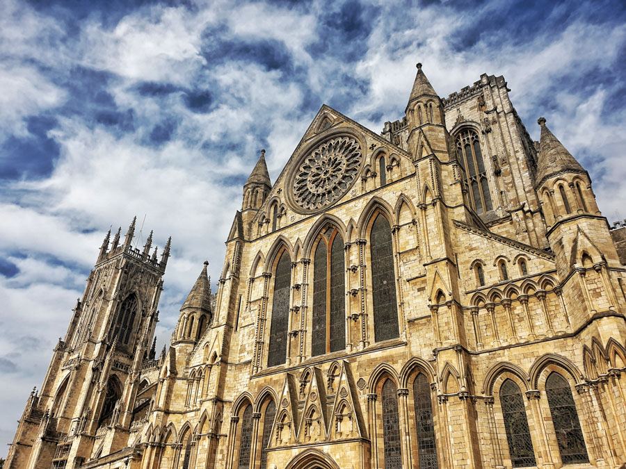 York Minster, York, Yorkshire, England, UK