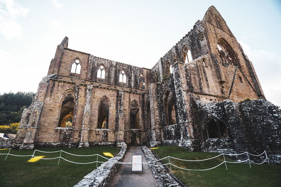 Tintern Abbey, Tintern, Forest of Dean, England, UK