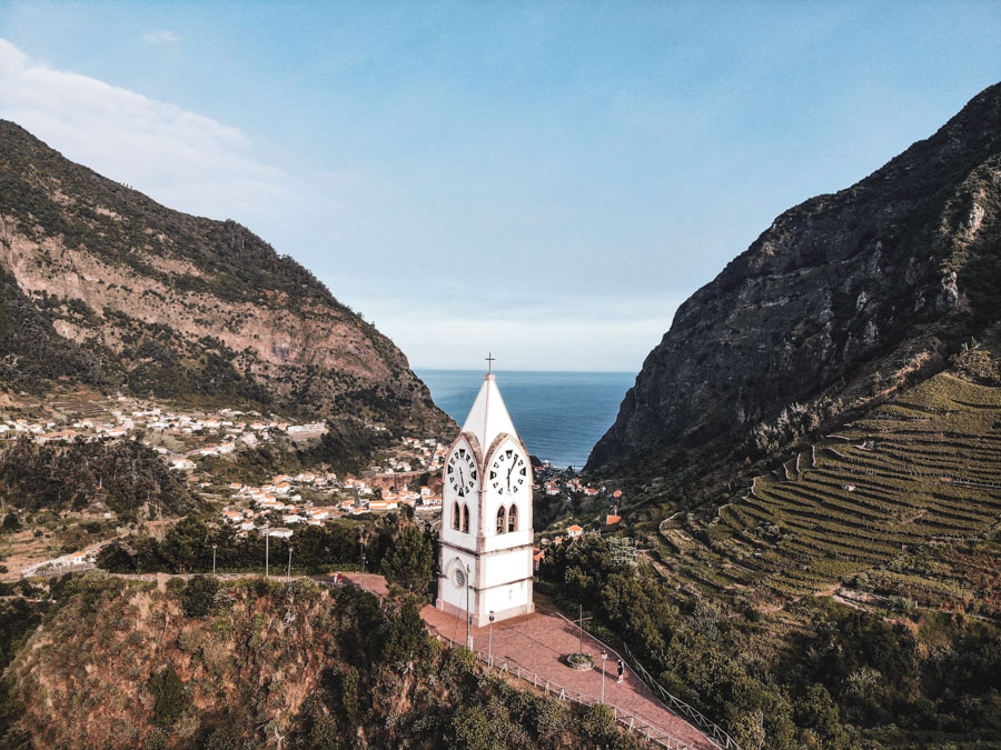Sao Vincente Chapel, Madeira, Portugal